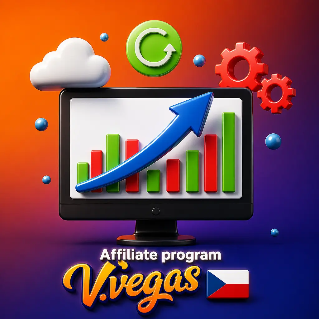 Affiliate program VVegas – provize za hráče, revenue share a statistiky v partnerském rozhraní
