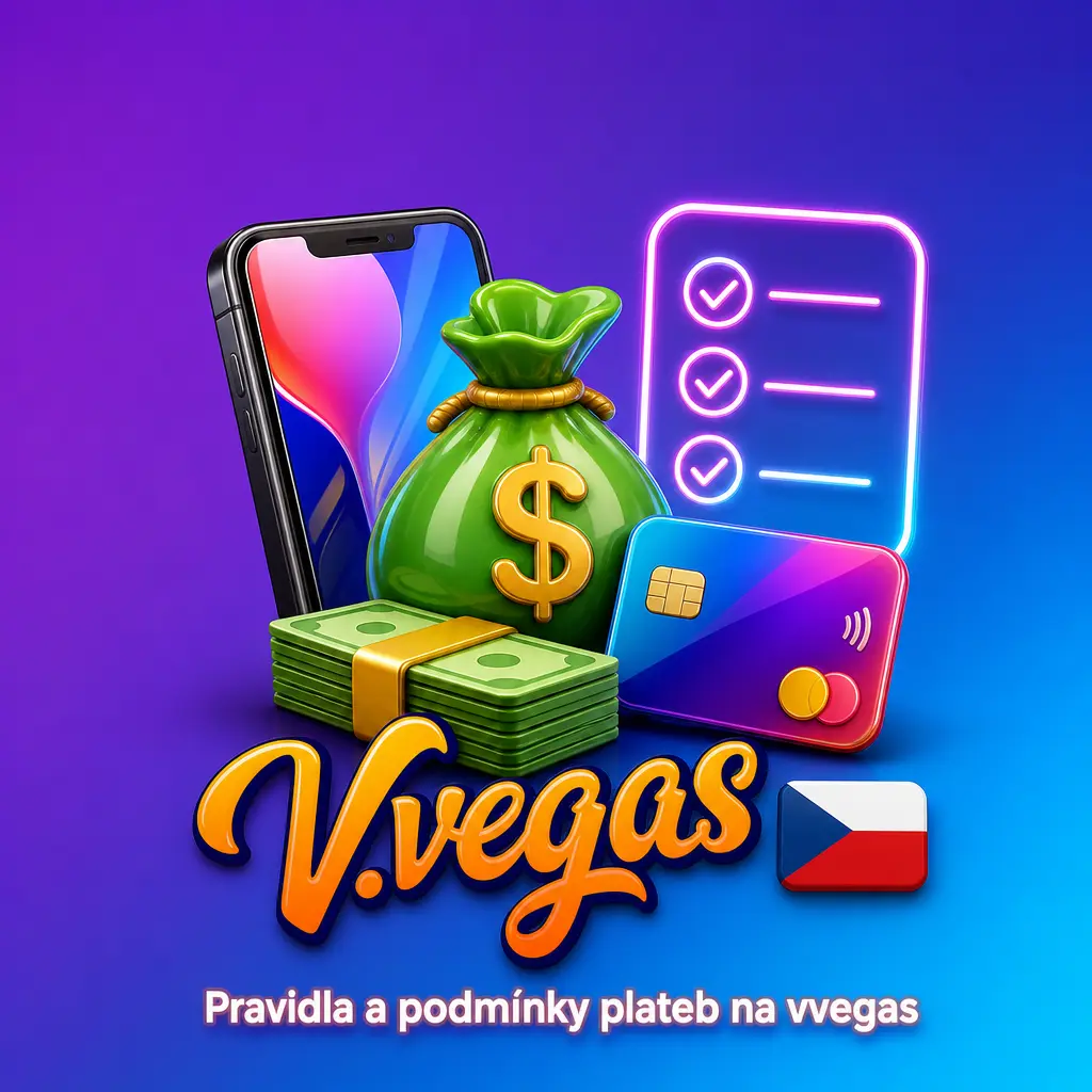 Pravidla plateb na Vvegas: ověření KYC, výběr stejnou metodou jako vklad, limity a podmínky bonusu