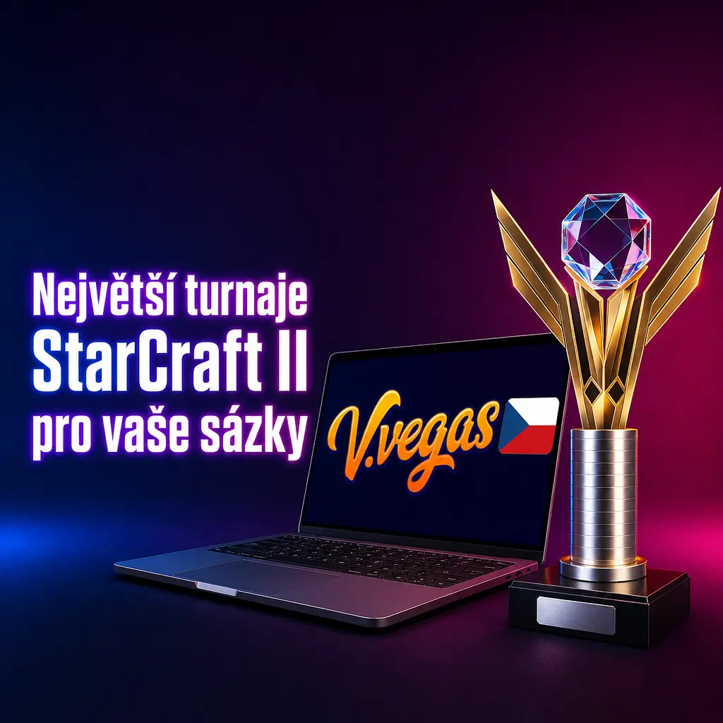 Přehled největších turnajů StarCraft II – EWC, GSL, ESL Masters a dalších – pro sázení na eSport u vvegas.