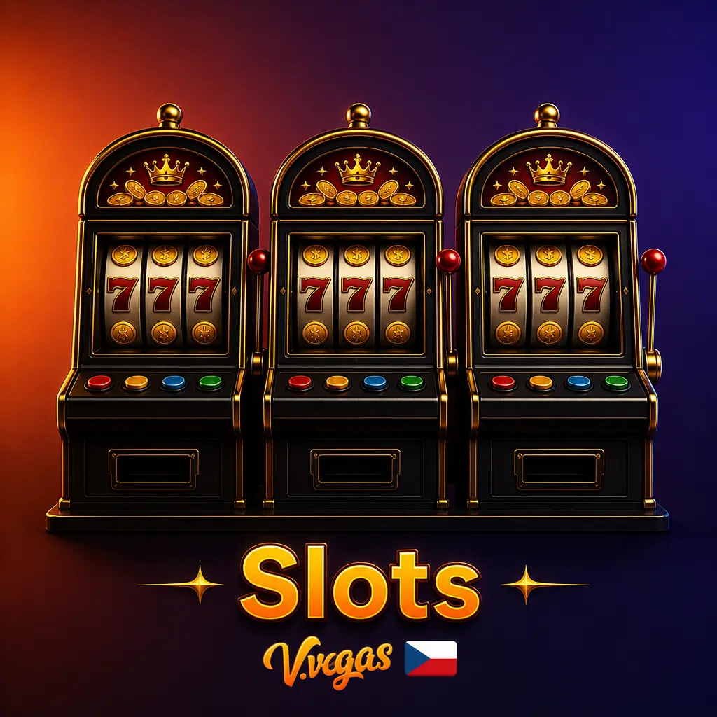 Herní automaty VVegas: Gates of Olympus, Sweet Bonanza, Book of Dead, Starburst a Big Bass Bonanza s bonusy a jackpoty.