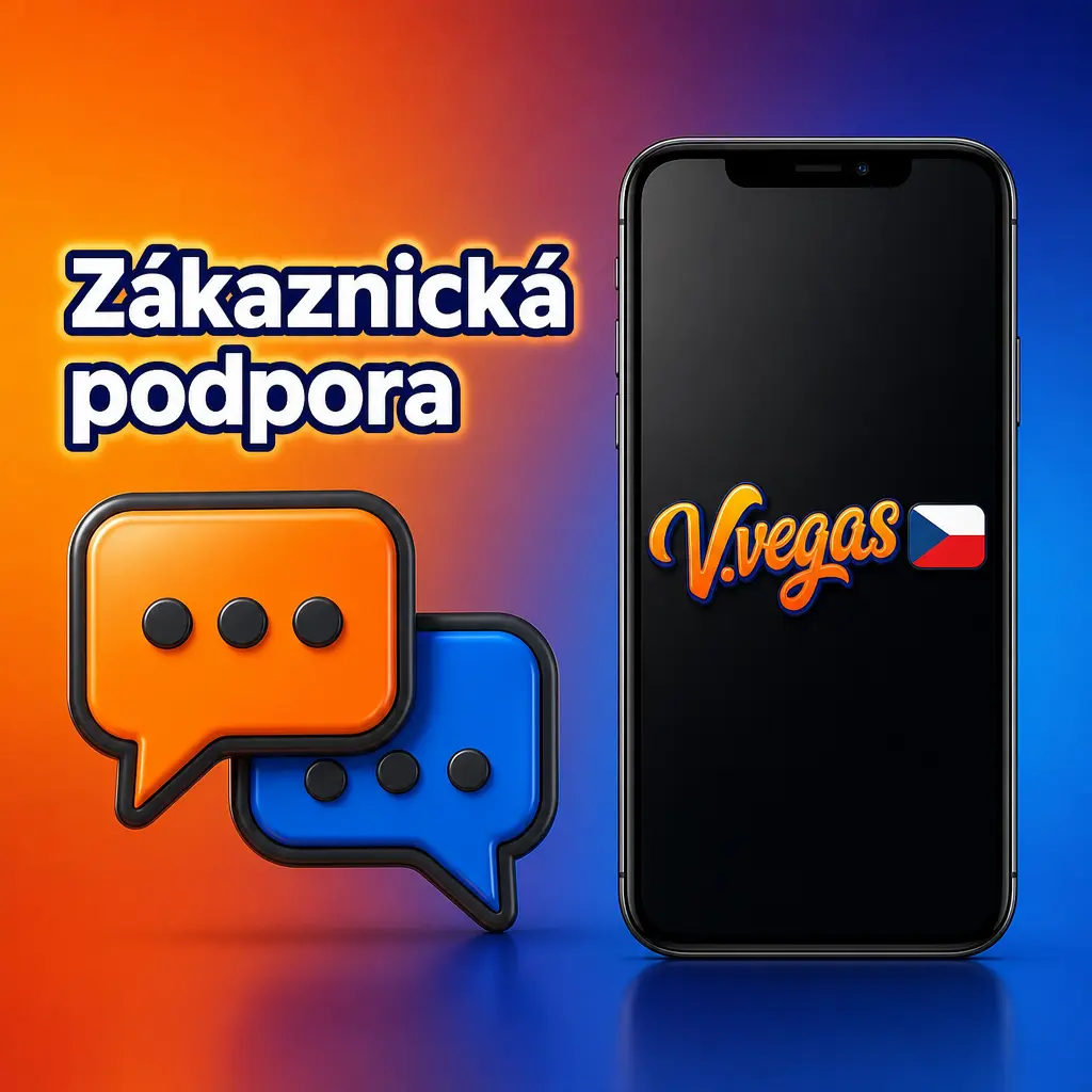 Zákaznická podpora vvegas – live chat, e-mail a časté dotazy dostupné nonstop přímo v aplikaci