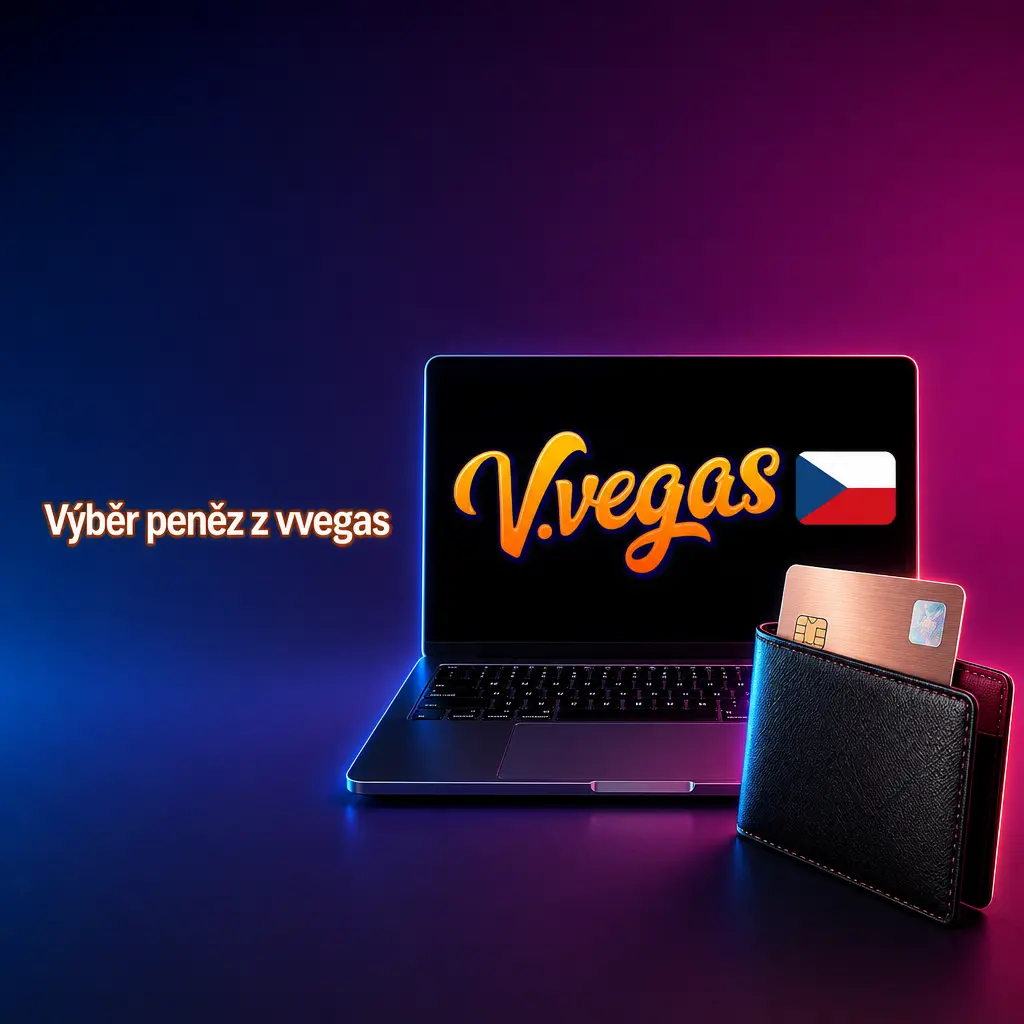 Návod na výběr peněz z Vvegas: ověření účtu, volba platební metody a sledování stavu výběru v Historii transakcí.
