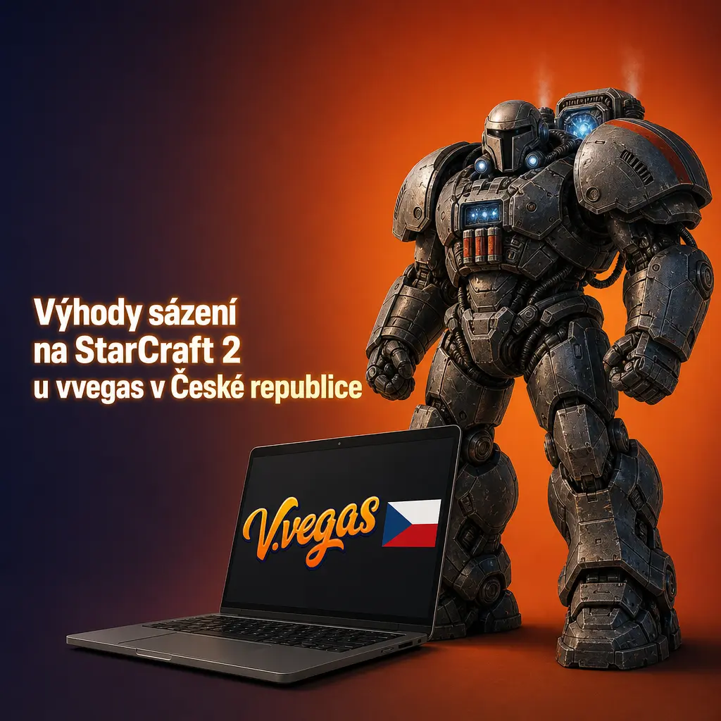 Výhody sázení na StarCraft 2 u vvegas v ČR: bonus 1 500 EUR, české platby, podpora a kurzy na GSL.